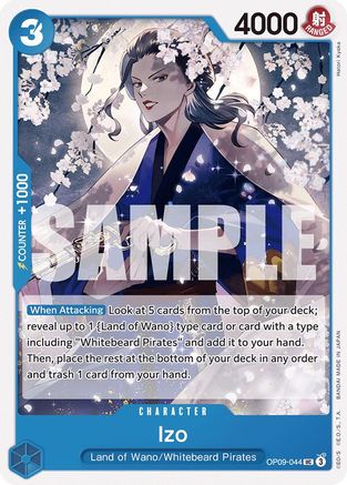 Izo (OP09-044) - Emperors in the New World - for just $0.05! 
