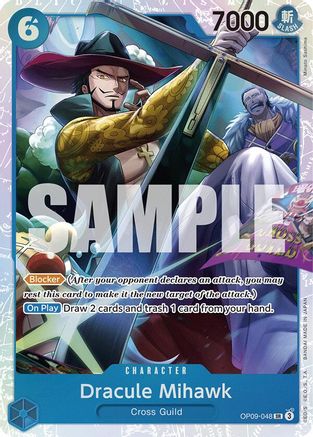 Dracule Mihawk (OP09-048) - Emperors in the New World Foil - for just $0.28! 