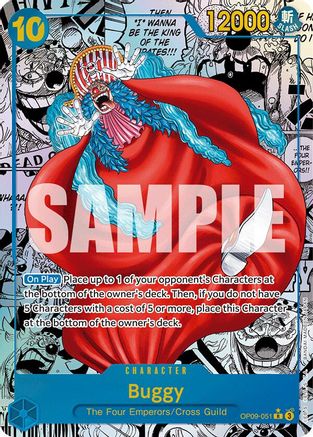 Buggy (051) (Manga) (OP09-051) - Emperors in the New World Foil - for just $707.17! 