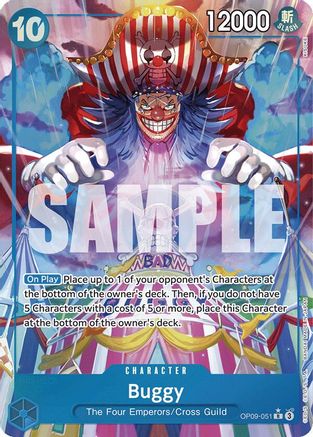 Buggy (051) (Alternate Art) (OP09-051) - Emperors in the New World Foil - for just $8.30! 
