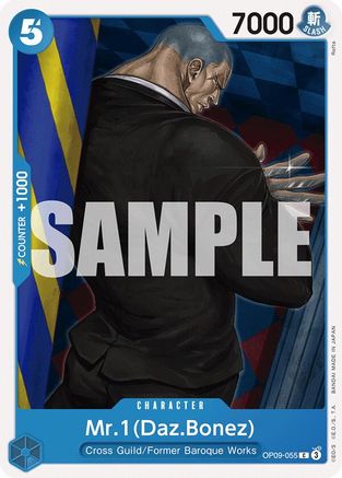 Mr.1(Daz.Bonez) (OP09-055) - Emperors in the New World - for just $0.05! 