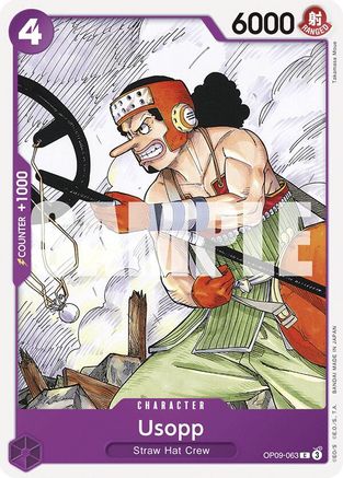 Usopp (063) (OP09-063) - Emperors in the New World - for just $0.05! 