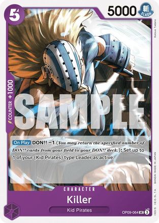 Killer (OP09-064) - Emperors in the New World - for just $0.05! 