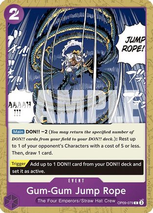 Gum-Gum Jump Rope (OP09-079) - Emperors in the New World - for just $0.05! 