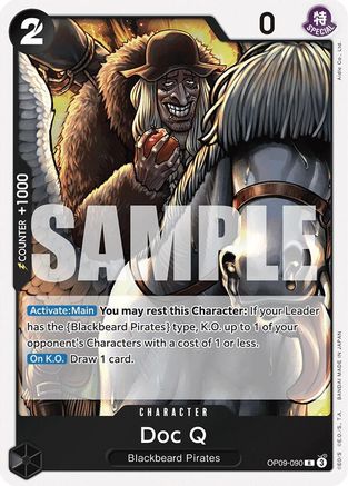 Doc Q (OP09-090) - Emperors in the New World Foil - for just $0.05! 