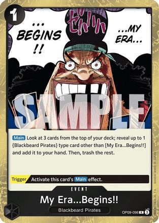 My Era...Begins!! (OP09-096) - Emperors in the New World Foil - for just $0.33! 