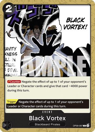 Black Vortex (OP09-097) - Emperors in the New World - for just $0.08! 