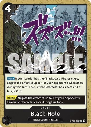 Black Hole (OP09-098) - Emperors in the New World - for just $0.10! 