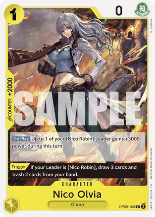 Nico Olvia (OP09-106) - Emperors in the New World - for just $0.08! 