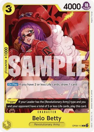 Belo Betty (OP09-112) - Emperors in the New World - for just $0.05! 