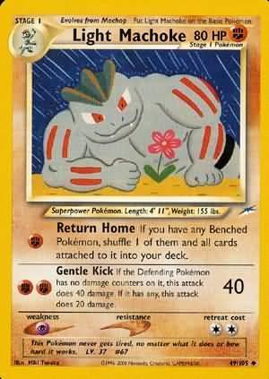 Light Machoke (49/105) [Neo Destiny Unlimited] - for just $2! 