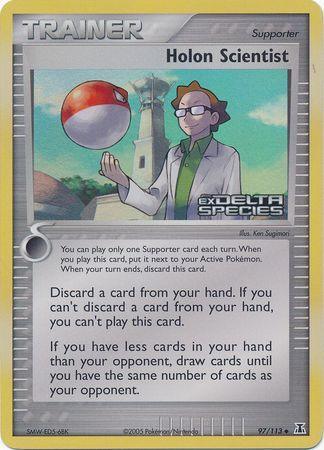 Holon Scientist (97/113) (Stamped) [EX: Delta Species] - for just $4.95! 