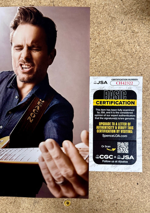 Charles “Chip” Esten Signed Deacon Claybourne Nashville 8x10 Photo With JSA COA - for just $50! 