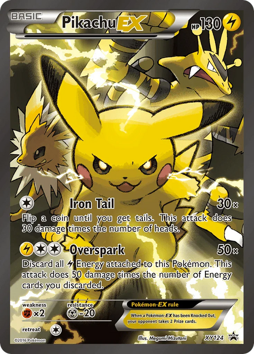 Pikachu EX (XY124) [XY: Black Star Promos] - for just $161.25! 