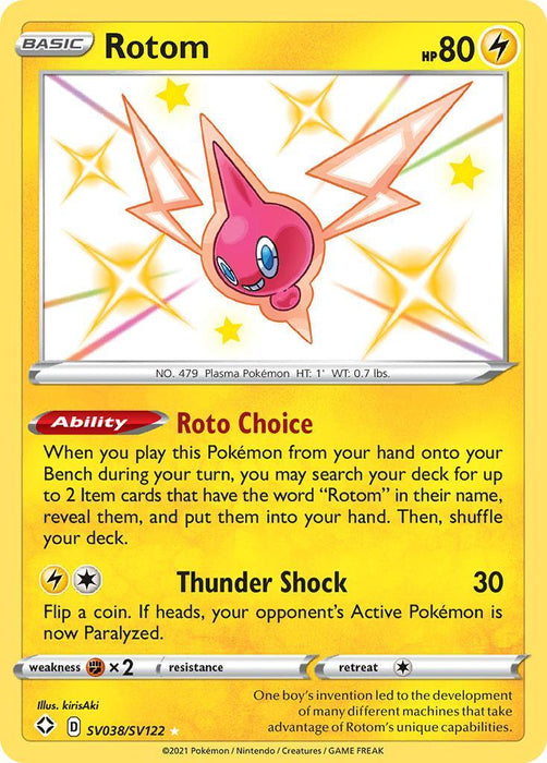 Rotom (SV038/SV122) [Sword & Shield: Shining Fates] - for just $2.65! 