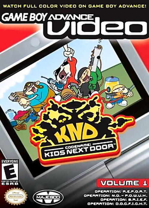 GBA Video Codename Kids Next Door Volume 1 (Gameboy Advance) - for just $0! 
