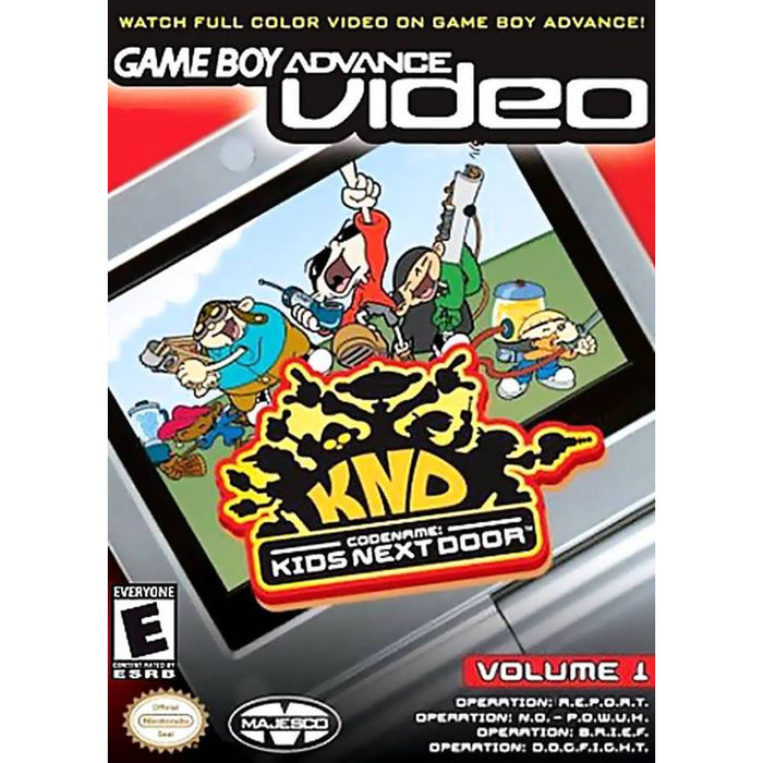 GBA Video Codename Kids Next Door Volume 1 (Gameboy Advance) - Just $0! Shop now at Retro Gaming of Denver