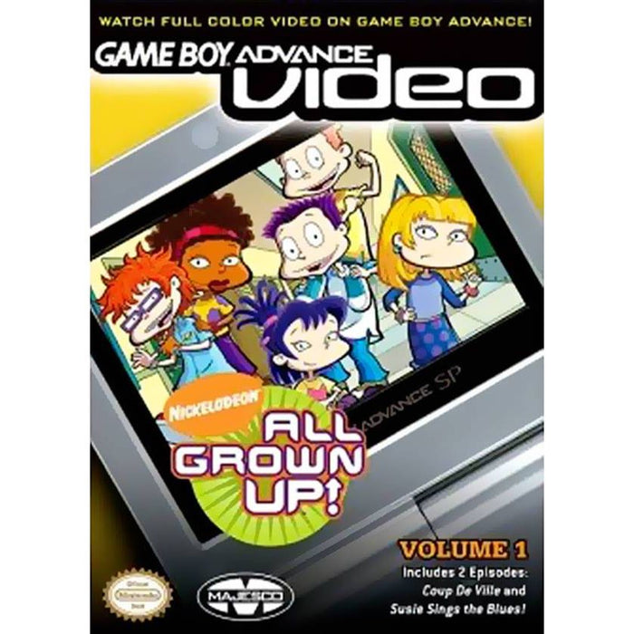 Gameboy Advance Video: All Grown Up (Gameboy Advance) - Just $0! Shop now at Retro Gaming of Denver