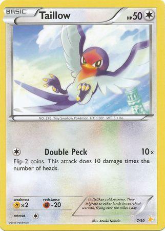 Taillow (7/30) [XY: Trainer Kit 3 - Pikachu Libre] - for just $0.10! 