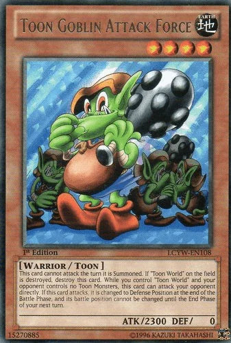 Toon Goblin Attack Force [LCYW-EN108] Rare - for just $0.20! 