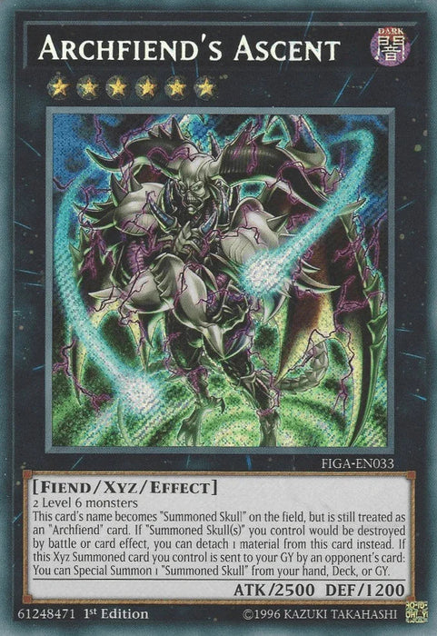 Archfiend's Ascent [FIGA-EN033] Secret Rare - for just $0.45! 