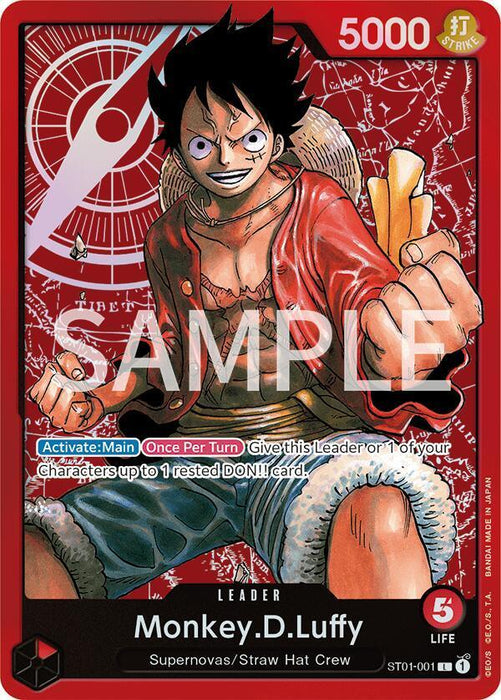 Monkey.D.Luffy [Revision Pack Cards] - for just $2.80! 
