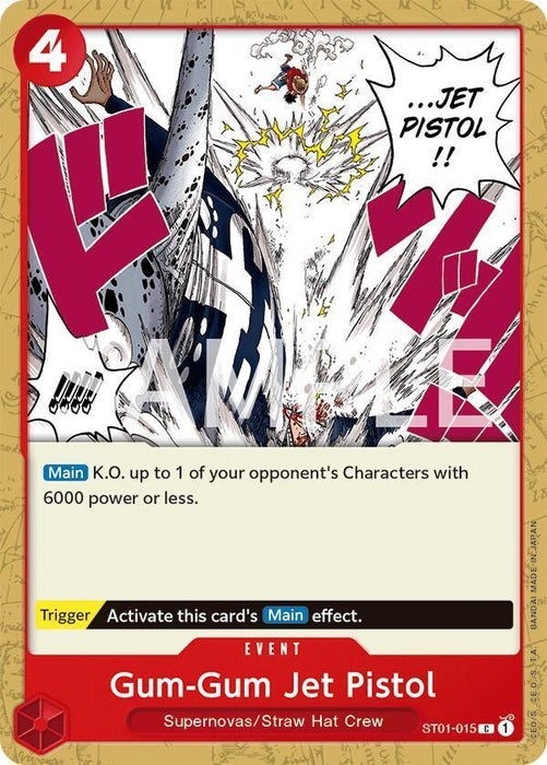 Gum-Gum Jet Pistol [Revision Pack Cards] - for just $0.20! 
