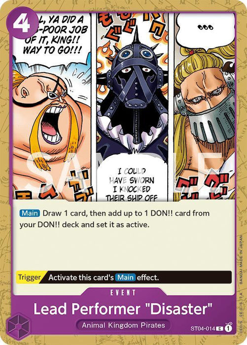 Lead Performer "Disaster" [Revision Pack Cards] - for just $0.35! 