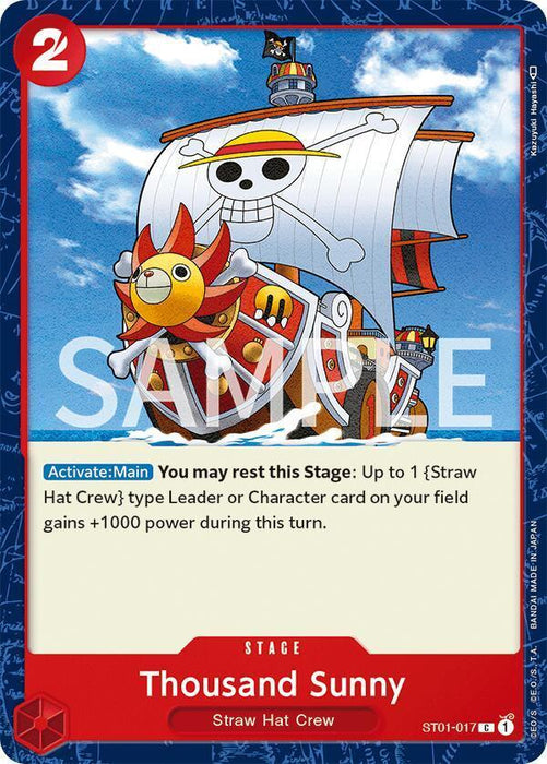 Thousand Sunny [Revision Pack Cards] - for just $0.20! 