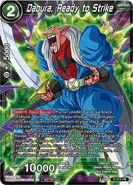 Dabura, Ready to Strike (Unison Warrior Series Boost Tournament Pack Vol. 7) (P-374) [Tournament Promotion Cards] - for just $0.25! 
