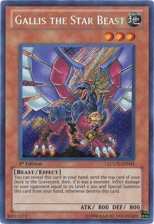 Gallis the Star Beast [LCGX-EN041] Secret Rare - for just $0.90! 