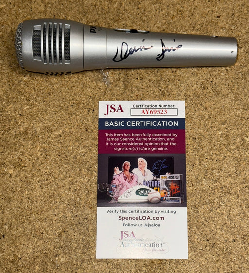 Pittsburgh Musician Donnie Iris “King Cool” Signed Microphone With JSA COA - for just $100! 