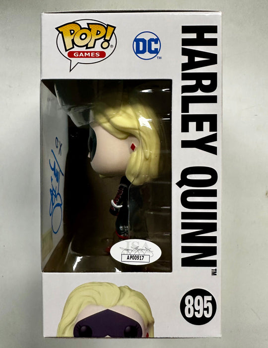 Tara Strong Signed Harley Quinn Funko Pop! #895 DC Gotham Exclusive With JSA COA - for just $170! 
