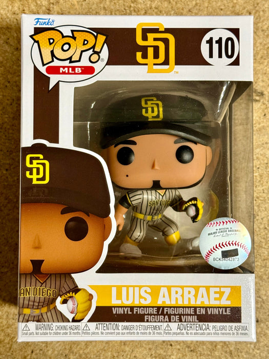 Funko Pop! MLB Luis Arraez #110 San Diego Padres 2024 Infielder - for just $13! 
