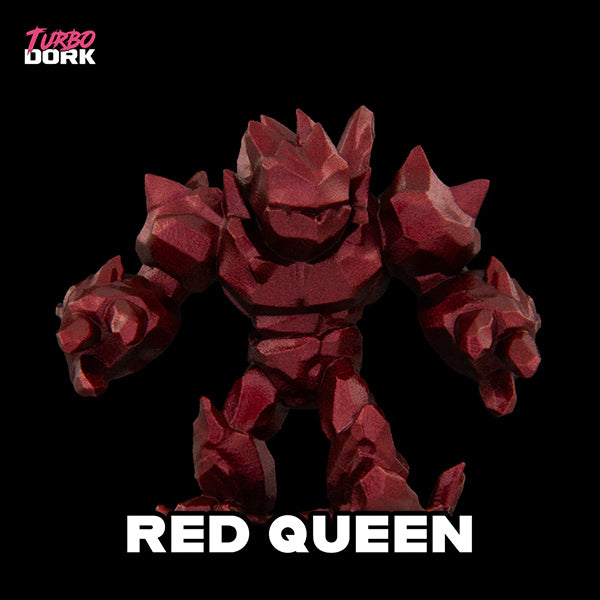 Turbo Dork: Metallic Acrylic Paint - Red Queen - for just $7! 