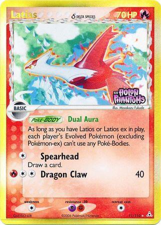 Latias (11/110) (Delta Species) (Stamped) [EX: Holon Phantoms] - for just $40! 
