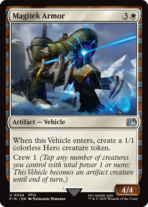 Magitek Armor (FIN-024) - FINAL FANTASY Foil - for just $0.05! 
