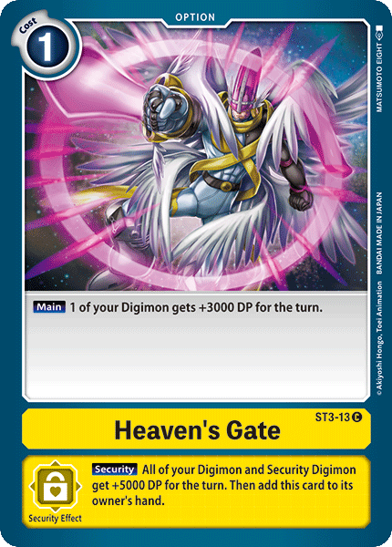 Heaven's Gate [ST3-13] [Starter Deck: Heaven's Yellow] - Just $0.09! Shop now at Retro Gaming of Denver