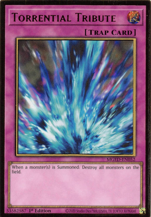 Torrential Tribute [MGED-EN052] Gold Rare - for just $0.25! 