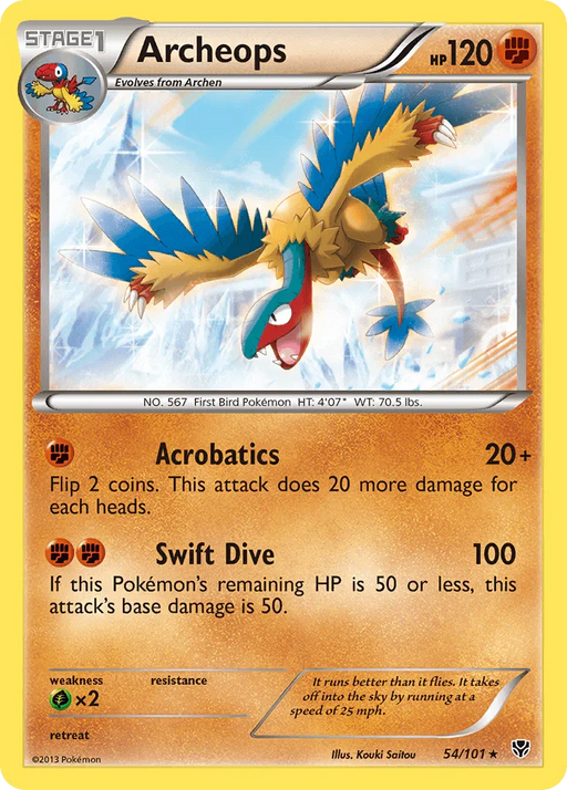 Archeops (54/101) [Black & White: Plasma Blast] - for just $0.75! 