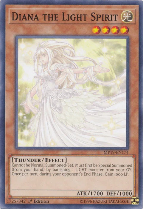 Diana the Light Spirit [MP19-EN174] Common - for just $0.10! 