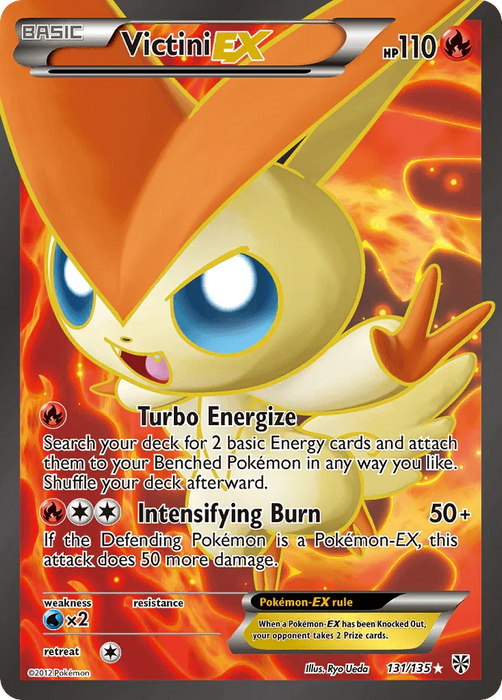 Victini EX (131/135) [Black & White: Plasma Storm] - for just $48.40! 
