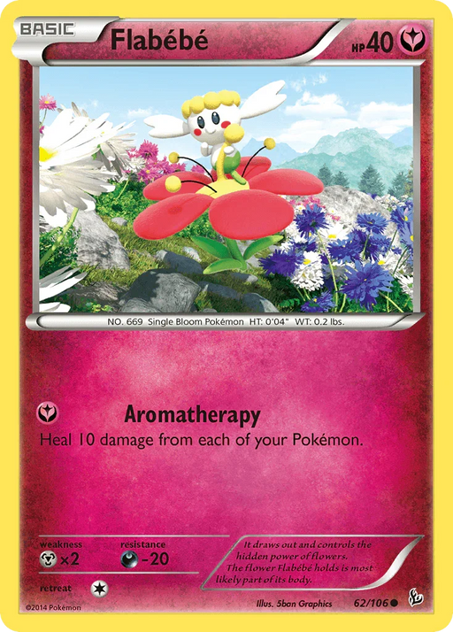 Flabebe (62/106) [XY: Flashfire] - for just $0.10! 