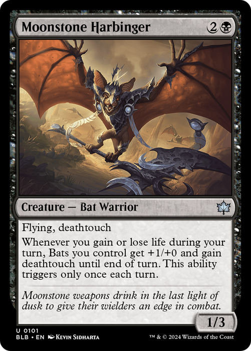 Moonstone Harbinger (BLB-101) - Bloomburrow - for just $0.08! 