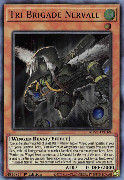 Tri-Brigade Nervall [MP21-EN169] Ultra Rare - for just $0.10! 