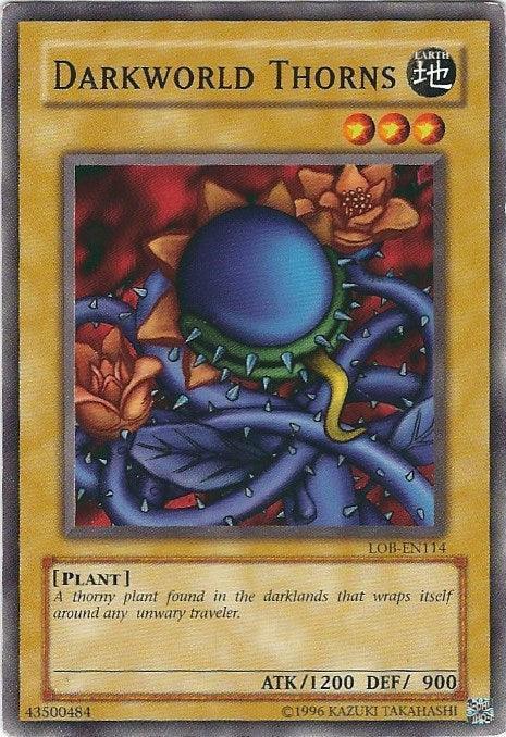 Darkworld Thorns [LOB-EN114] Common - for just $0.30! 