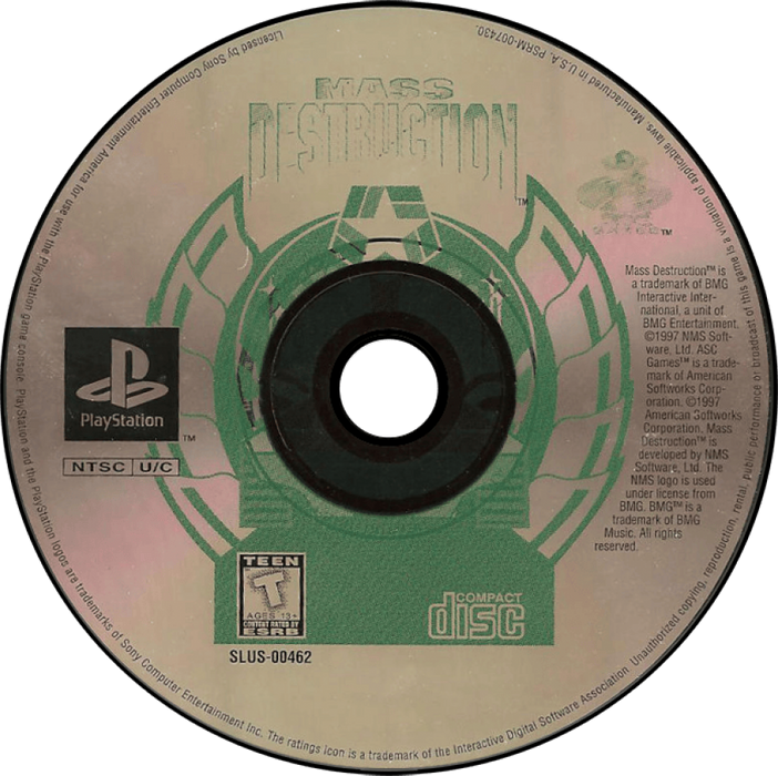 Mass Destruction – PlayStation 1 (PS1) - for just $6.99! 
