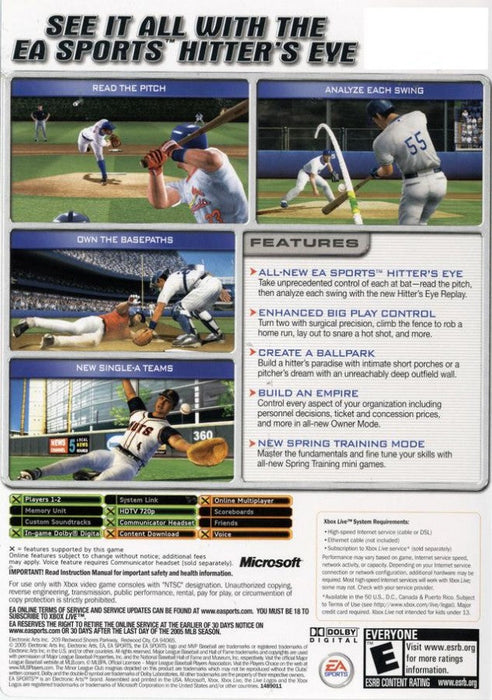 MVP Baseball 2005 – Xbox (XBOX) - for just $5.99! 