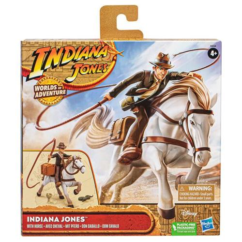 Indiana Jones Worlds of Adventure Indiana Jones with Horse Action Figure Set - Just $19.40! Shop now at Retro Gaming of Denver