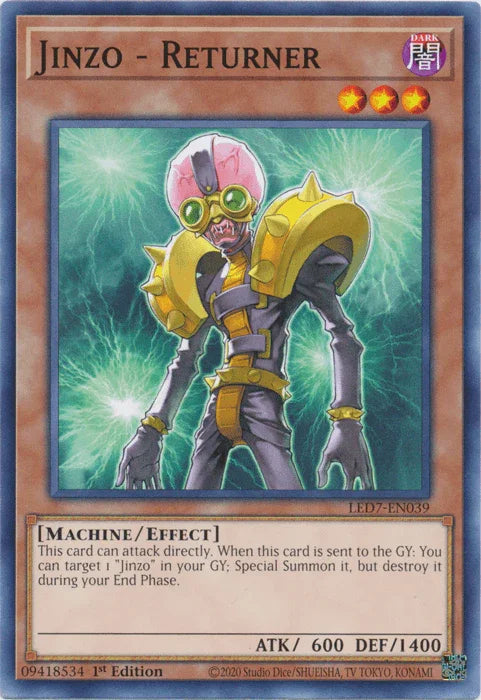 Jinzo - Returner [LED7-EN039] Common - for just $0.15! 